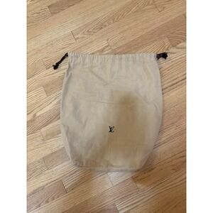 Louis Vuitton Dust Bag Drawstring Purse Bag Large 19x17x7